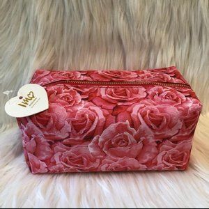 Imoshion Pink Rose Floral Makeup Bag